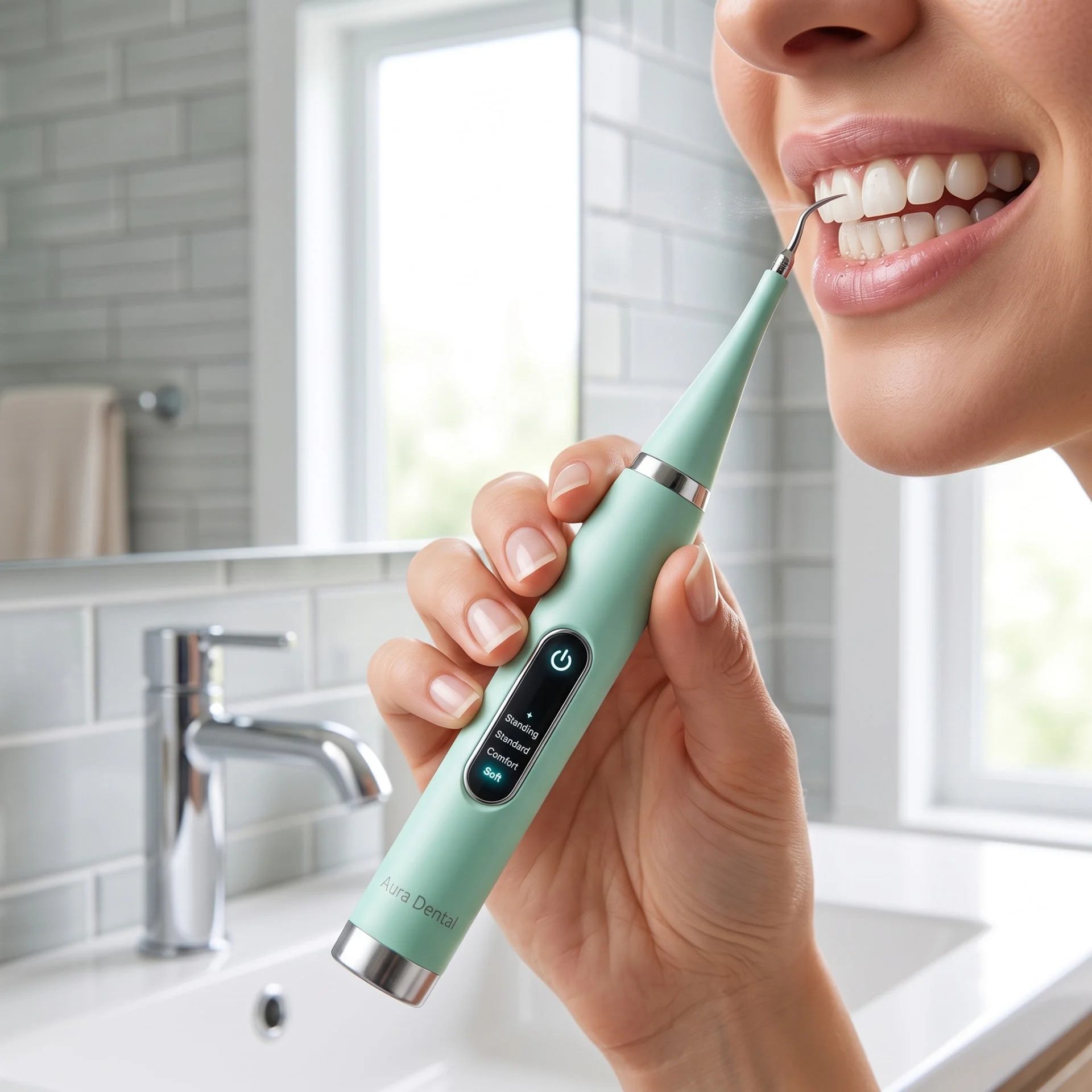 Limpiador Dental + Cepillo Eléctrico 2 en 1 Recargable - vista 2